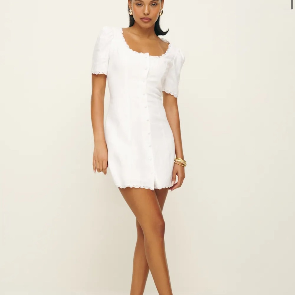 reformation anabella mini dress